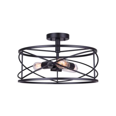 Canarm Semi Flush Malene ISF1079A03BK
