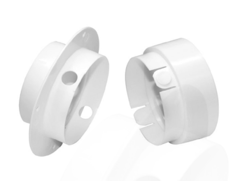 EZConnect Dryer Duct To Wall Connector 4