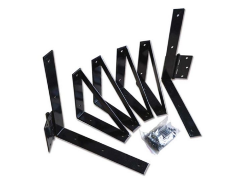 Pylex Gate Kit,Heavy Duty #11051 Black