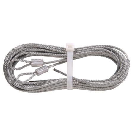 Galvanized Torsion Spring Lift Cable 1/8 x 8''