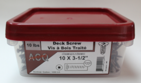 Kwiki Xtra Brown #10 X 3-1/2